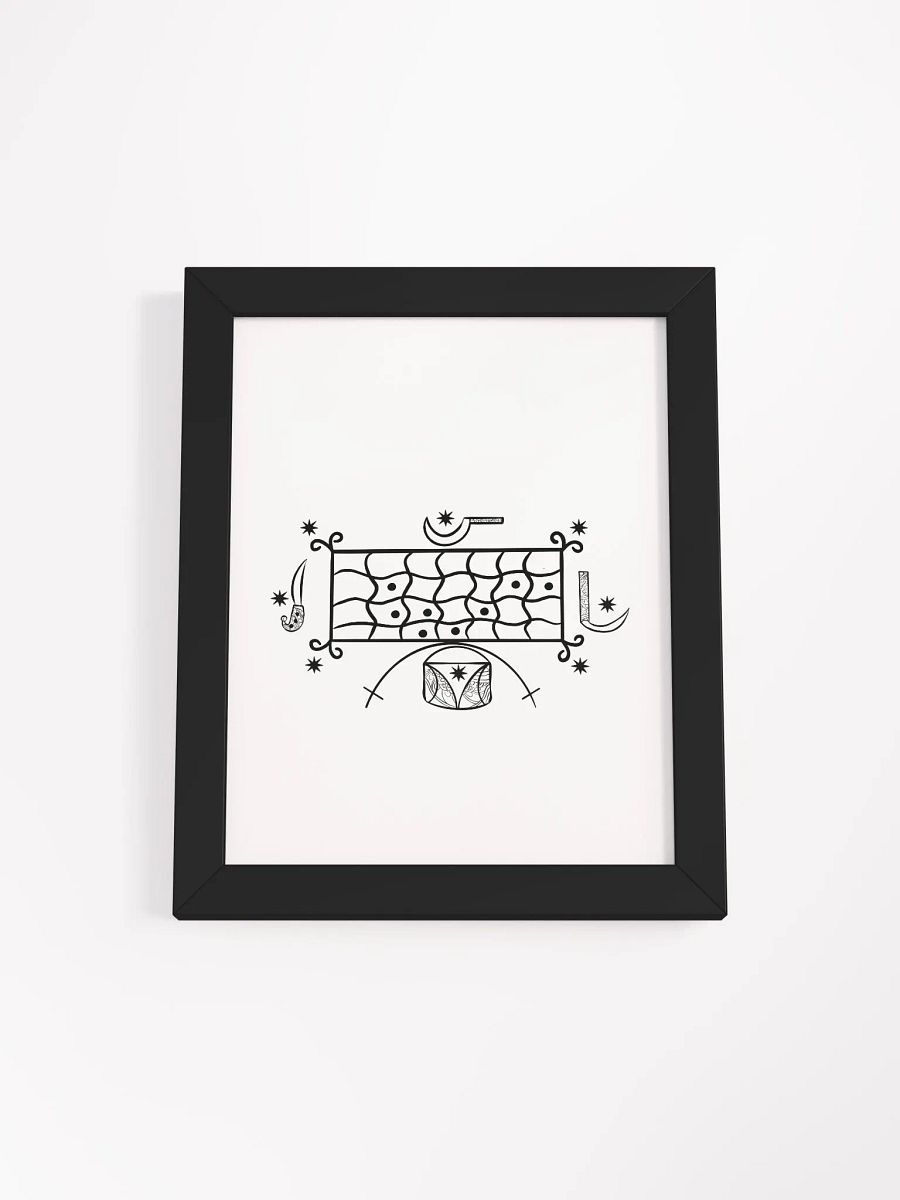 Frame with Kouzen Zaka vèvè product image (13)