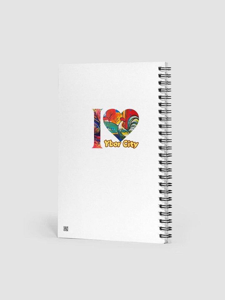 Ybor City Love Spiral Notebook product image (2)
