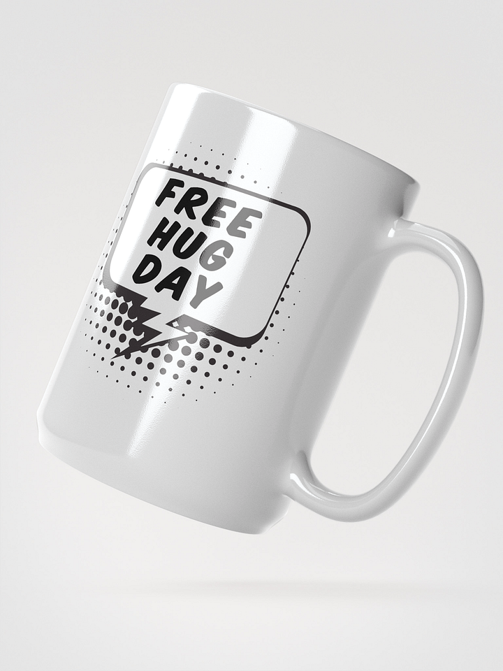 Free Hug Day Ceramic Mug - 15oz product image (2)