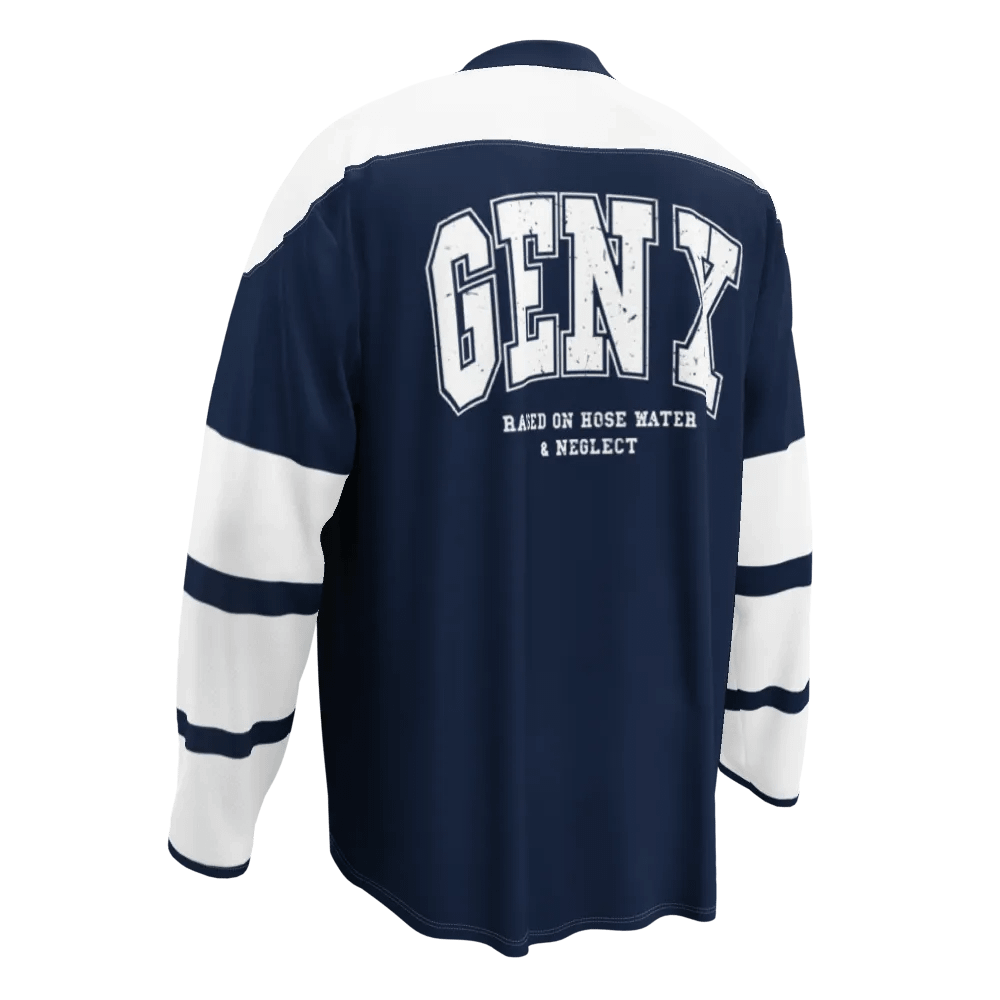 GEN X Distressed Hockey Fan Jersey product image (4)
