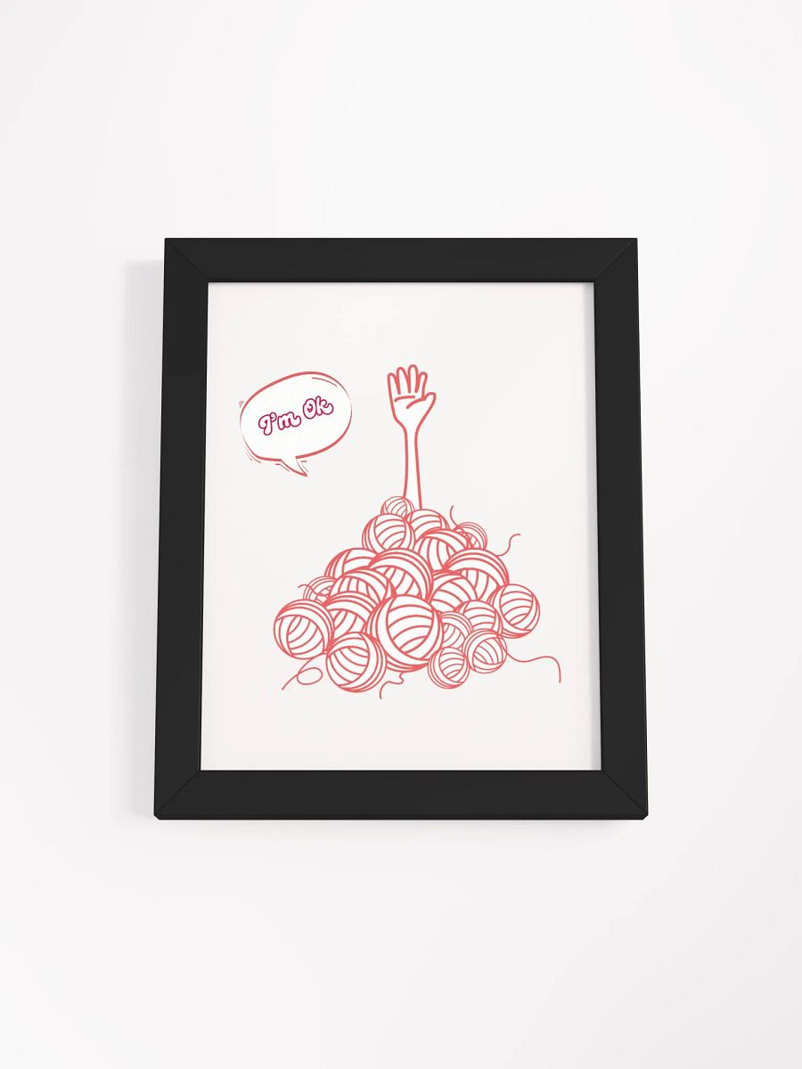 Yarn Avalanche Art Print product image (3)