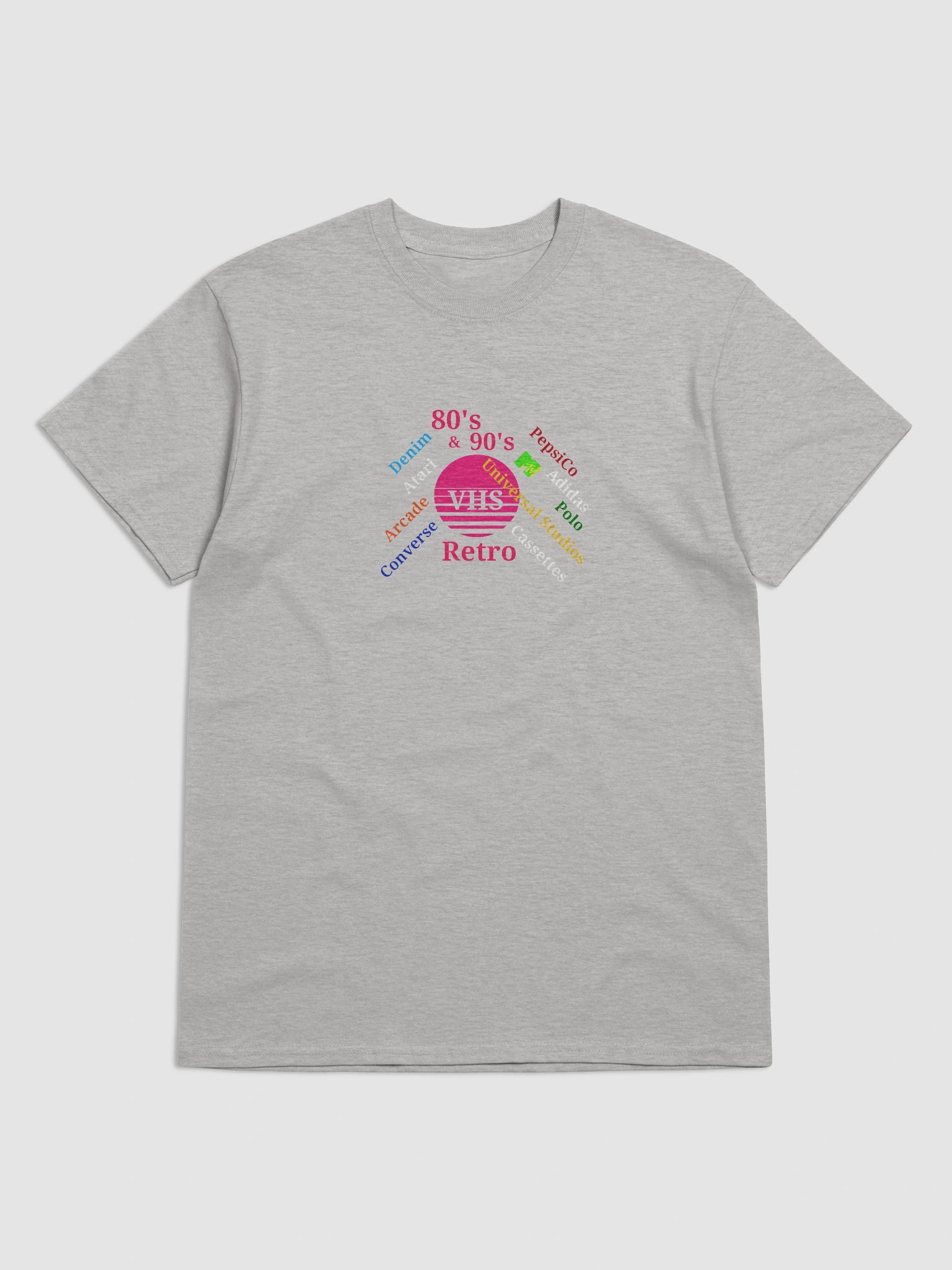 Retro VHS Circle Graphic Tee product image (1)