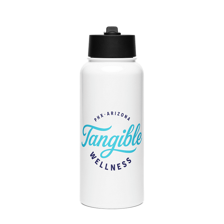 Tangible Script Water Bottle – Large product image (1)