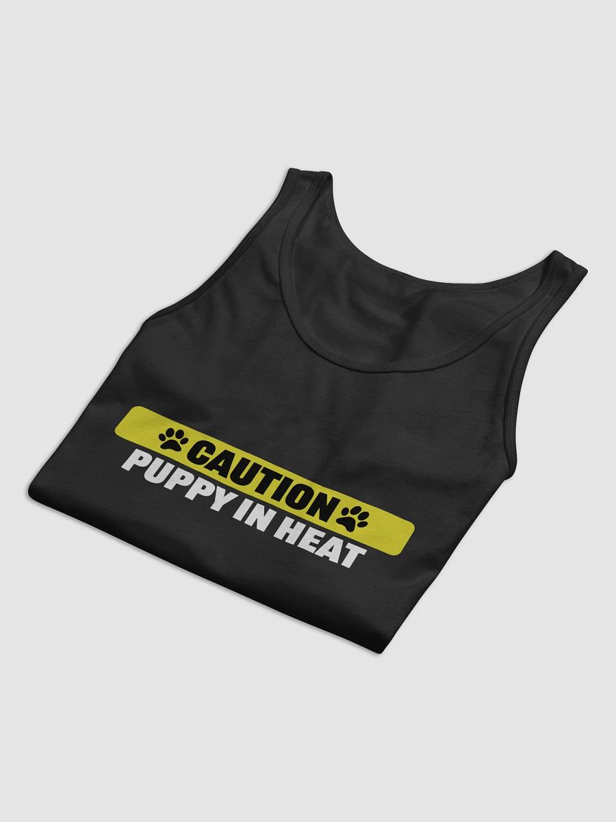 Caution Puppy In Heat Jersey Tank product image (3)