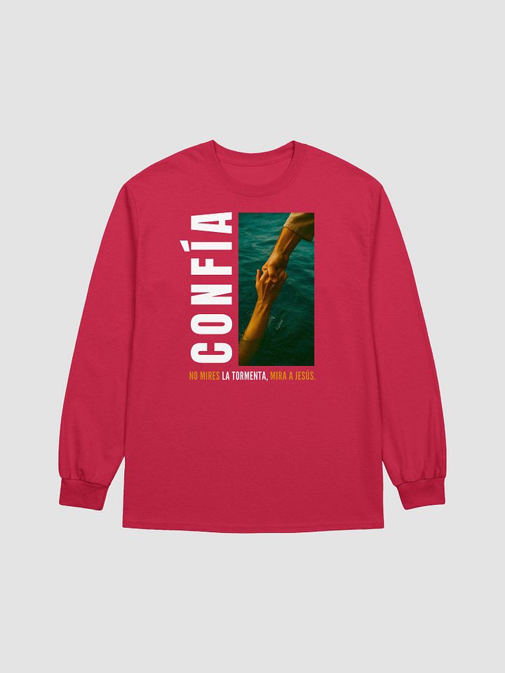 Camiseta Unisex Manga Larga | Confía, no mires la tormenta product image (1)