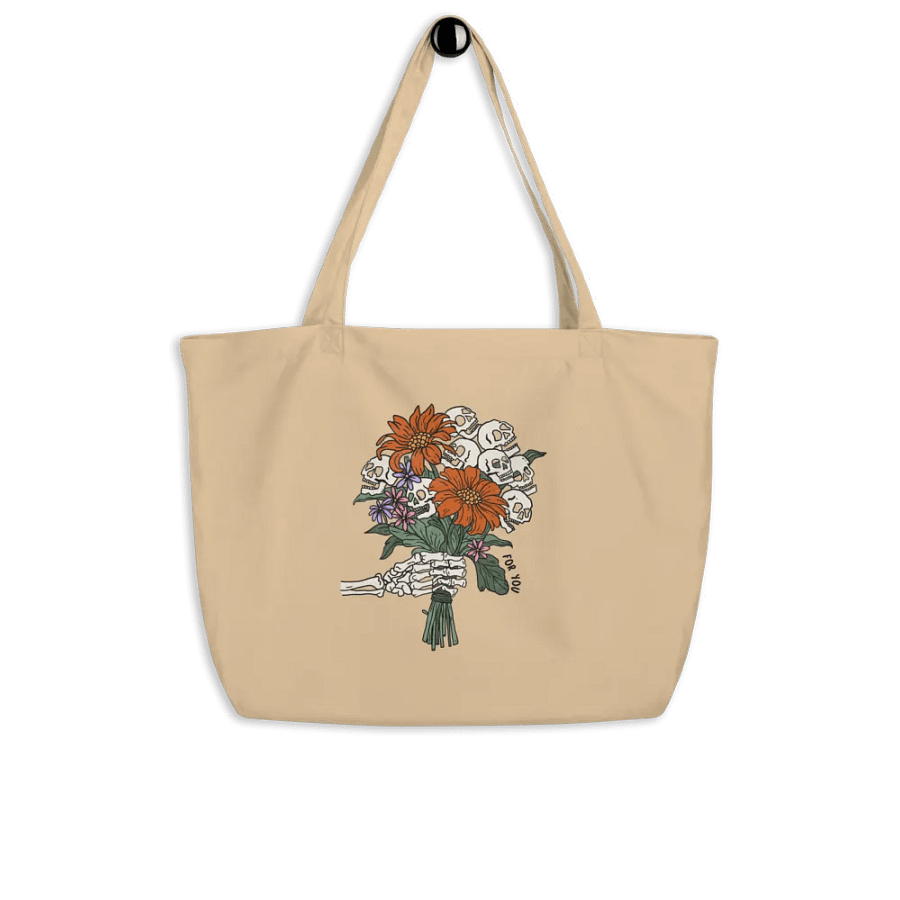 Life & Death Organic Tote product image (4)