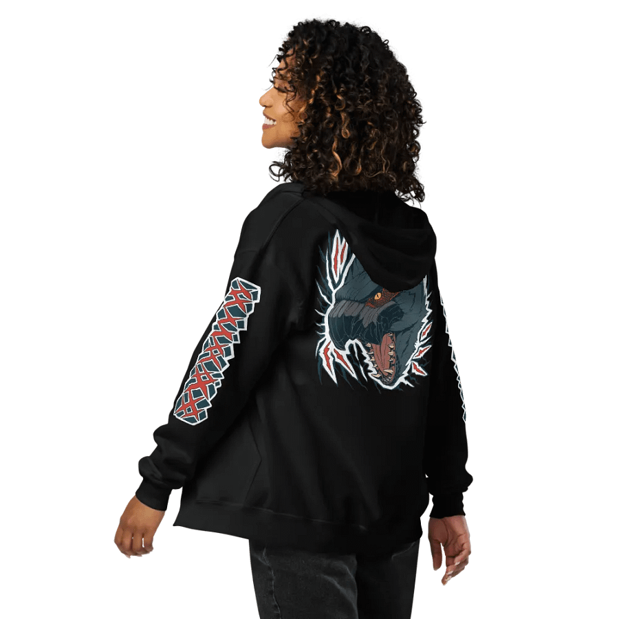 Nargacuga (Alt Design) Zip-Up Hoodie product image (13)