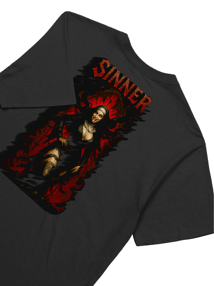 SINNER Gothic Nun Gildan Unisex Softstyle T-Shirt product image (1)