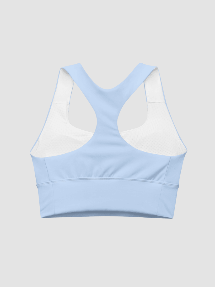 Longline Sports Bra - Light Blue product image (2)
