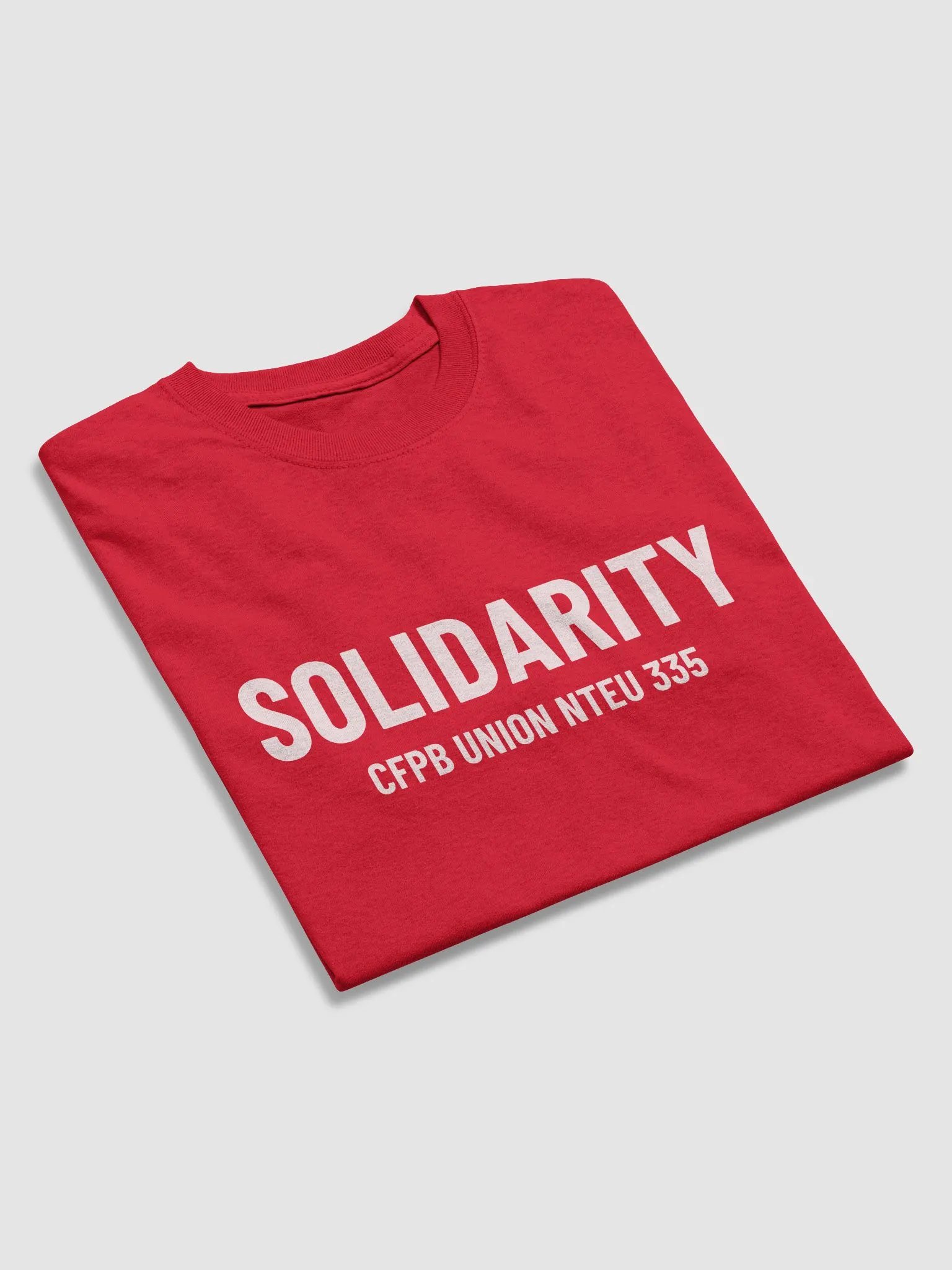 CFPB Union SOLIDARITY T-shirt product image (3)