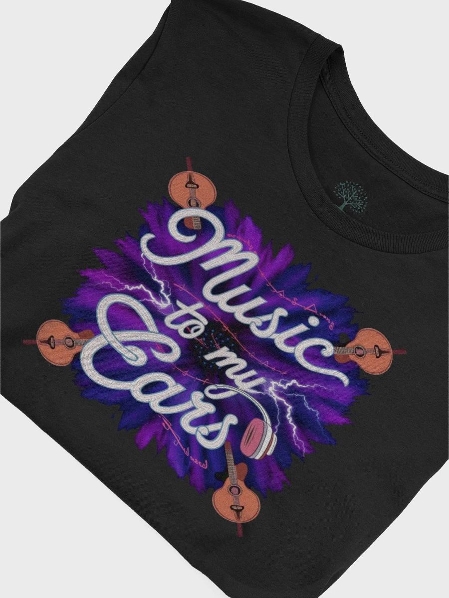 Graphic Grove 'Music to my Ears' Music Lover T-Shirt - Unisex product image (7)