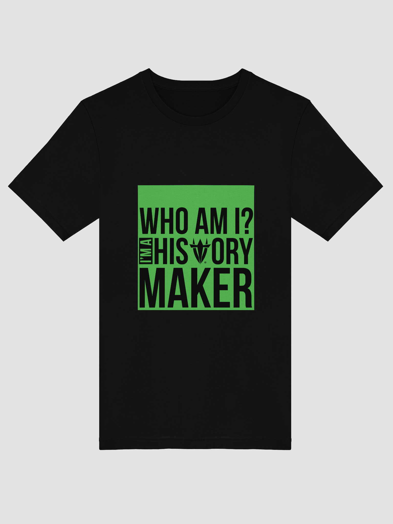 Who Am I Black T-Shirt product image (5)