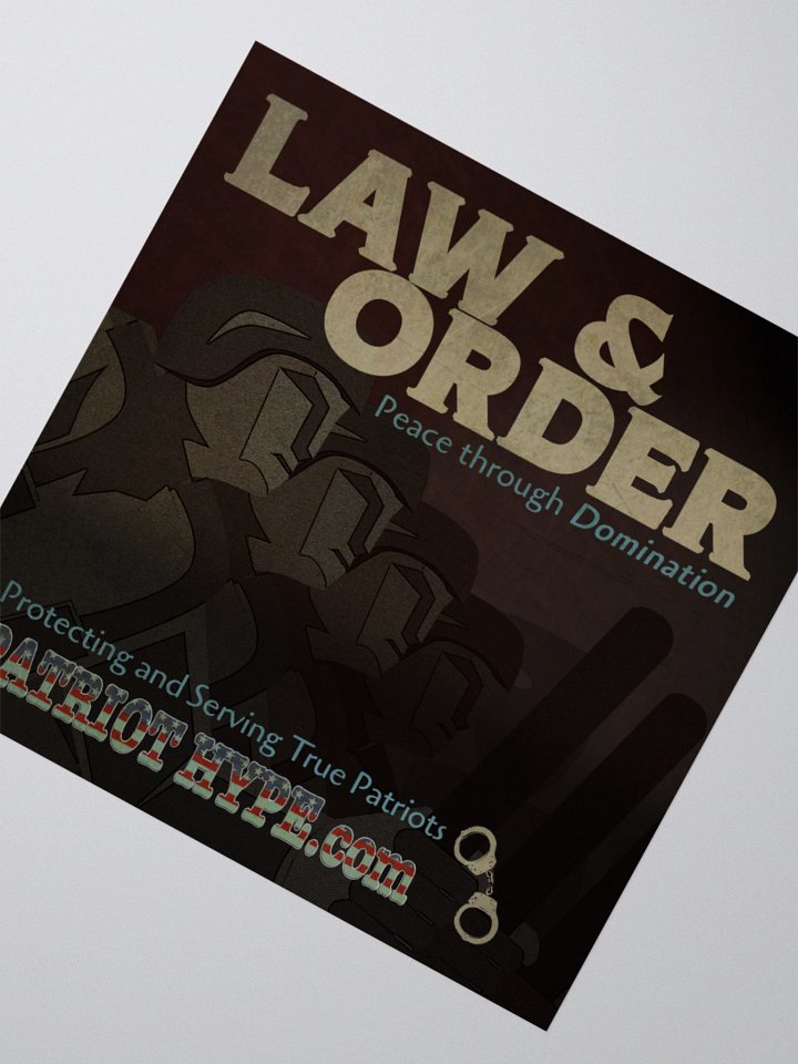 Sticker: Patriot Hype - Law & Order product image (2)