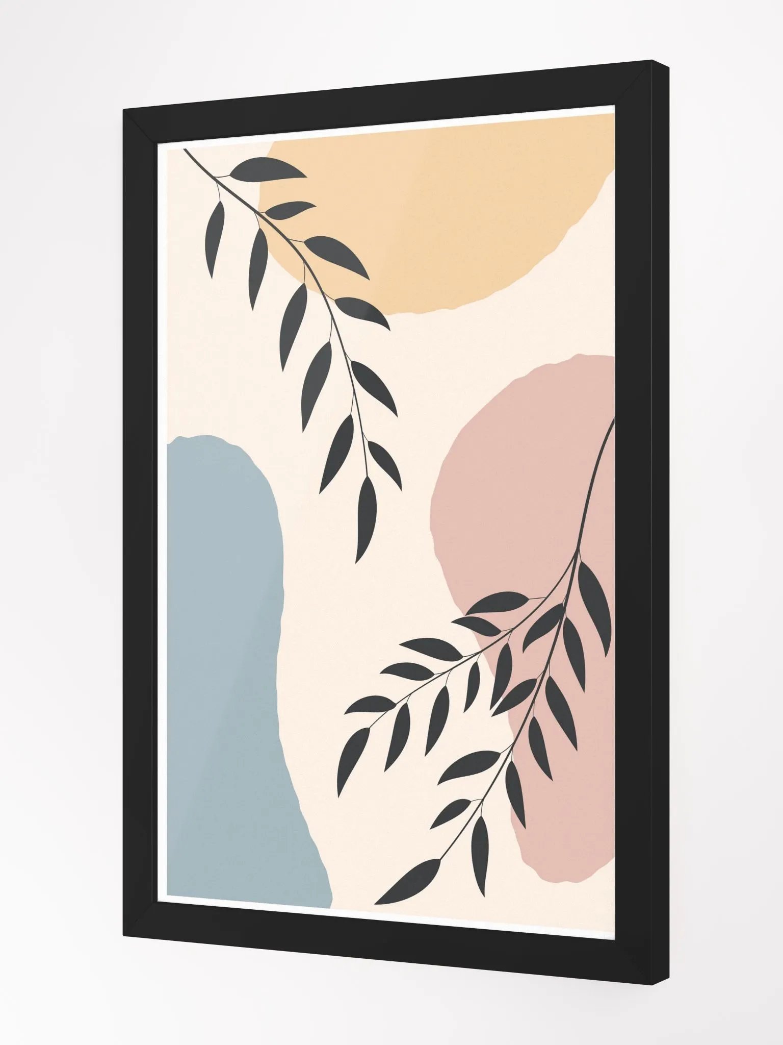 Ethereal Leaves Framed Poster product image (9)