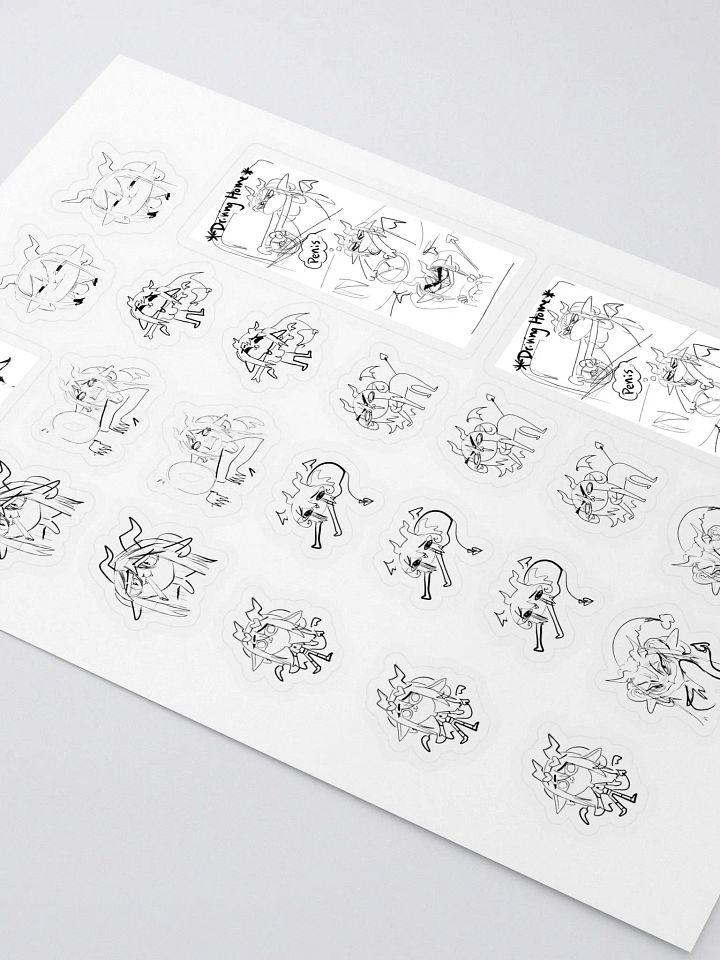 Scrungle Doodles Sticker Sheet product image (2)