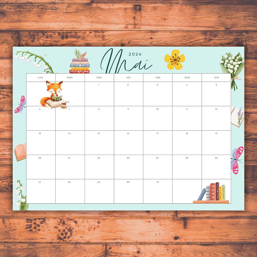 Planner Mai 2024 product image (1)