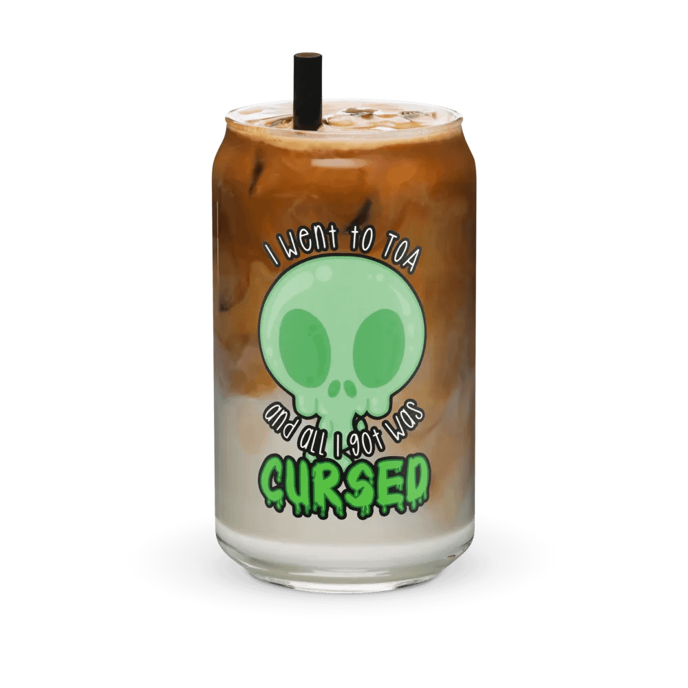 All I Got Was Cursed - Monk - Can Glass product image (6)