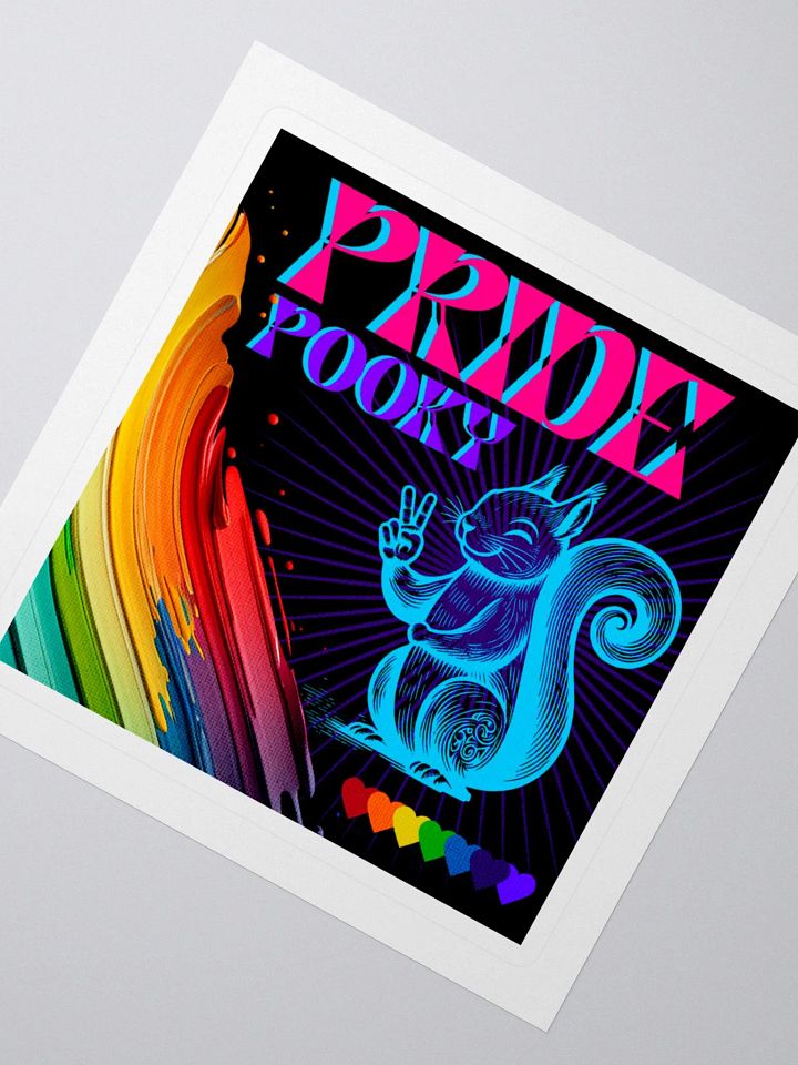 Pride Pooky Kiss Cut Stickers product image (2)