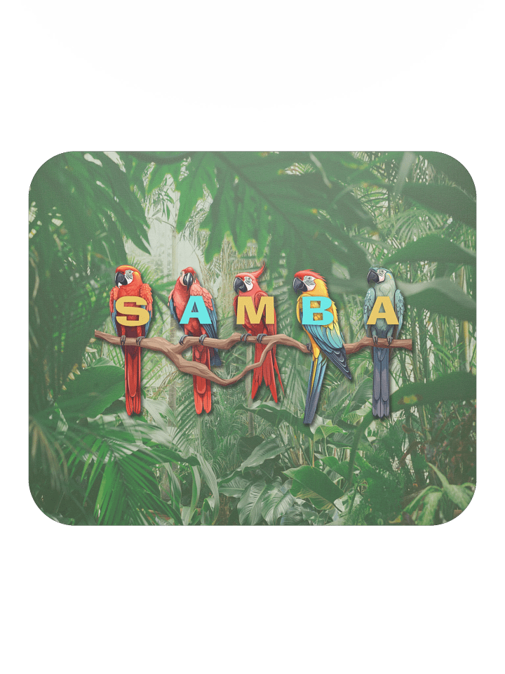 Samba Parrots • Mousepad product image (2)