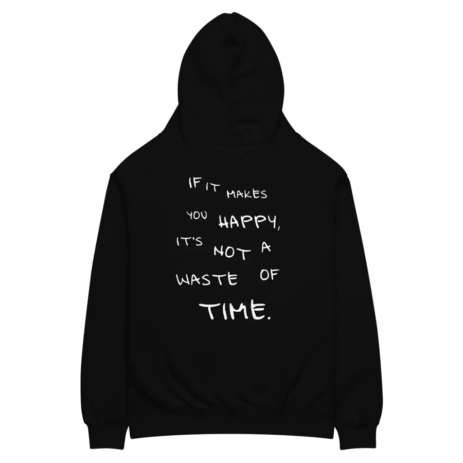NO WASTE OF TIME HOODIE #019 product image (3)