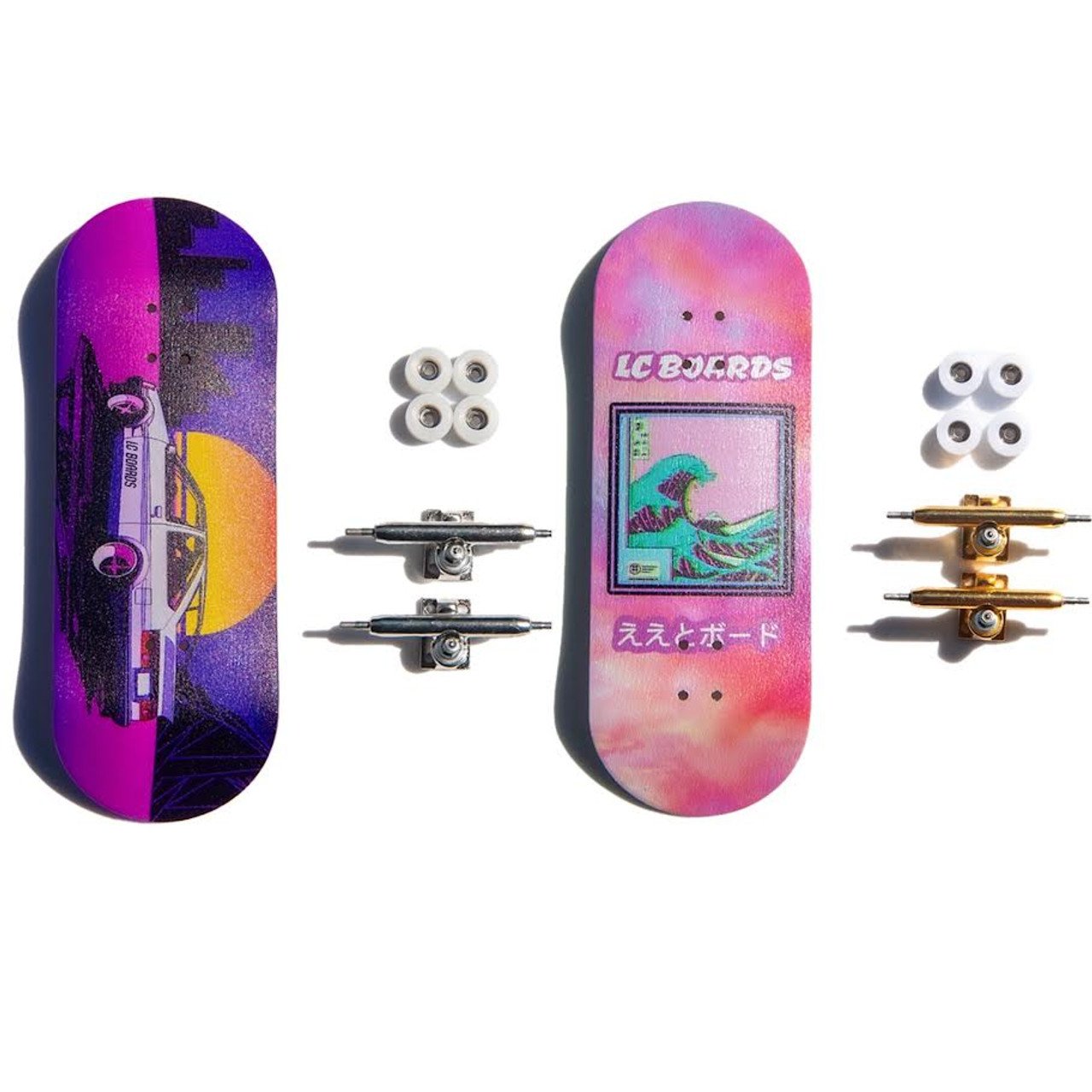 LC BOARDS FINGERBOARD LOT OF 2 COMPLETES 86/WAVE product image (1)