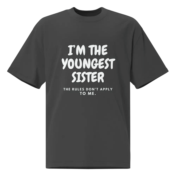 Rebellious Youngest Sister Faded T-Shirt product image (1)