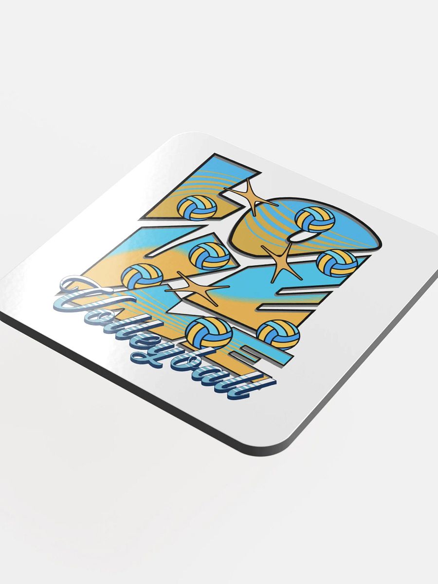 Love Me Volleyball Cork Coasters product image (1)