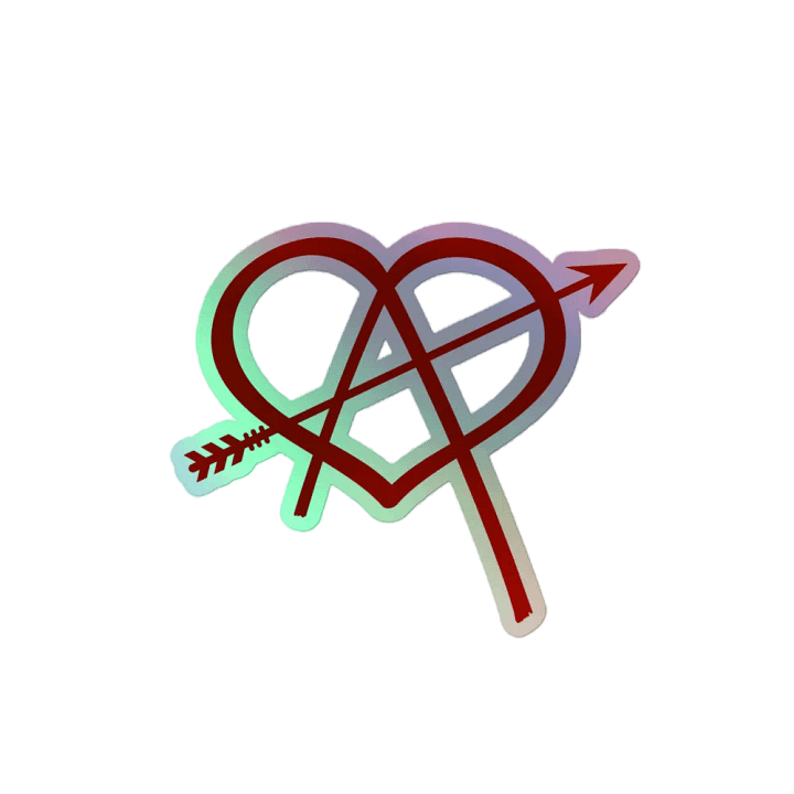 Anarchy Love Holo Sticker product image (2)