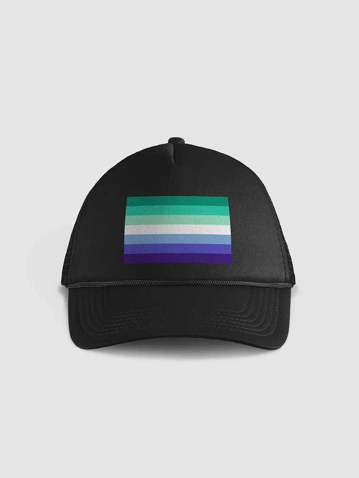 Gay Men's Pride Flag - Foam Trucker Hat product image (1)