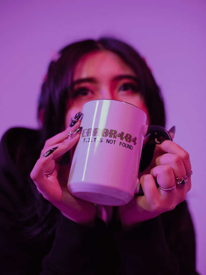 ERROR404 T.I.T.S NOT FOUND Enamel Mug product image (1)