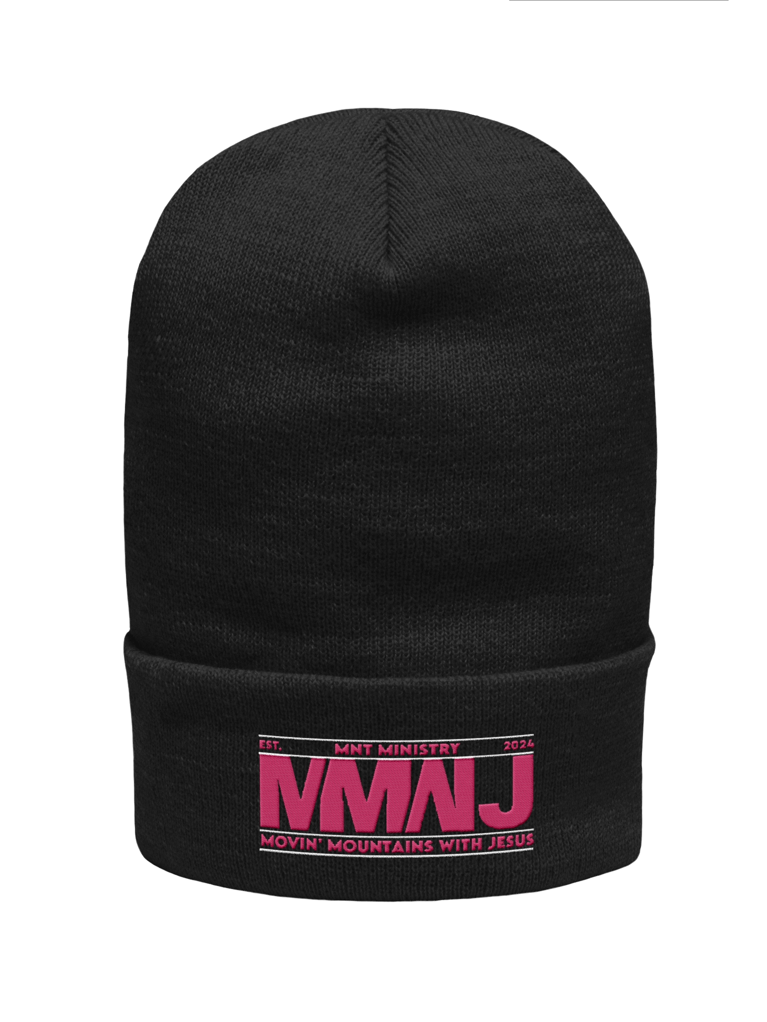 MOVIN' MOUNTAINS WITH JESUS (MMWJ) Beanie product image (1)