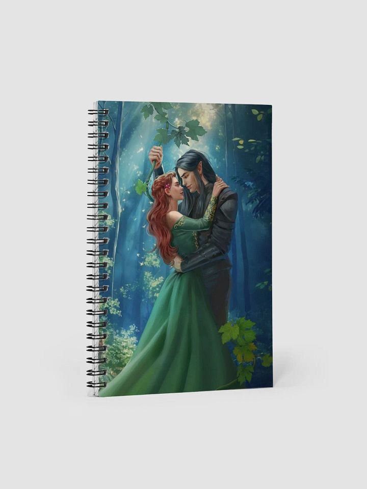 Elven Heartbound Spiral Notebook ~ Cerian & Arisanna product image (1)