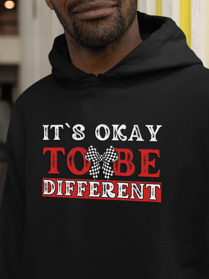 It`s Okay To Be Different Classic Gildan Hoodie product image (8)