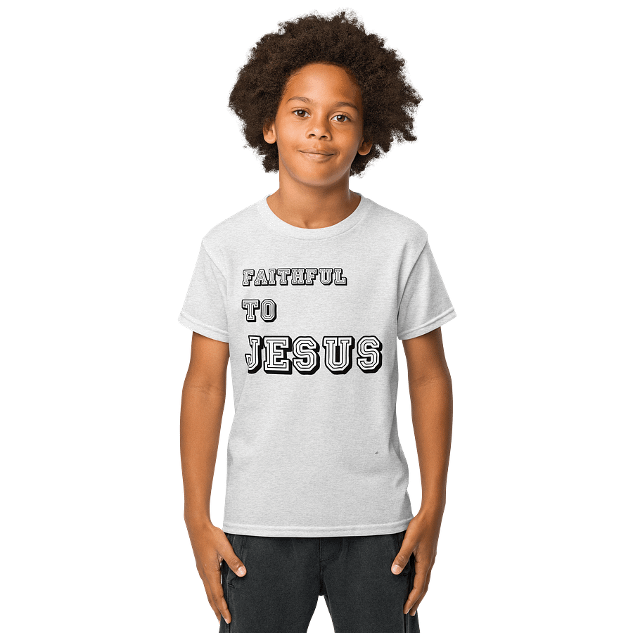 FAITHFUL TO JESUS YOUTH UNISEX product image (6)