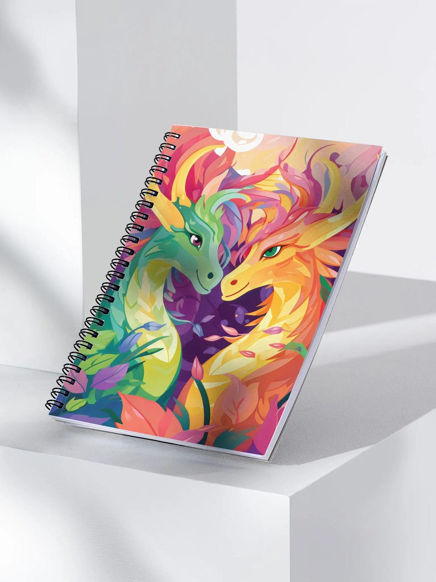 Dragon Love Spiral Notebook product image (3)
