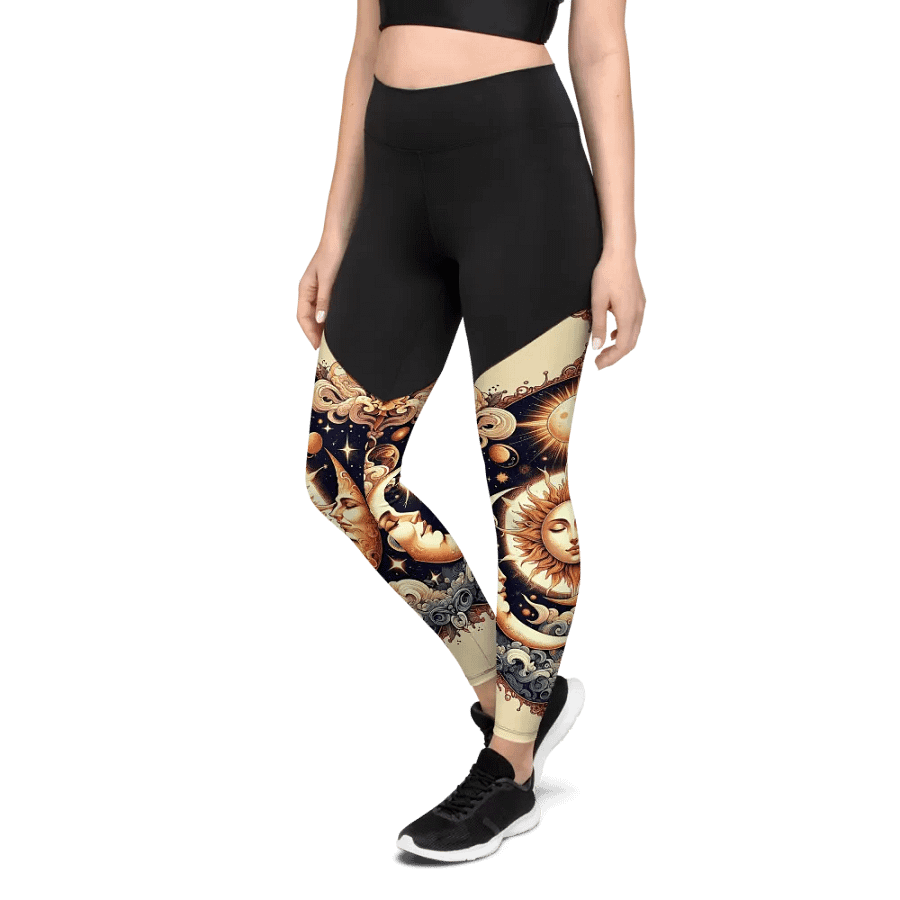 All-Over Print Sports Leggings product image (4)