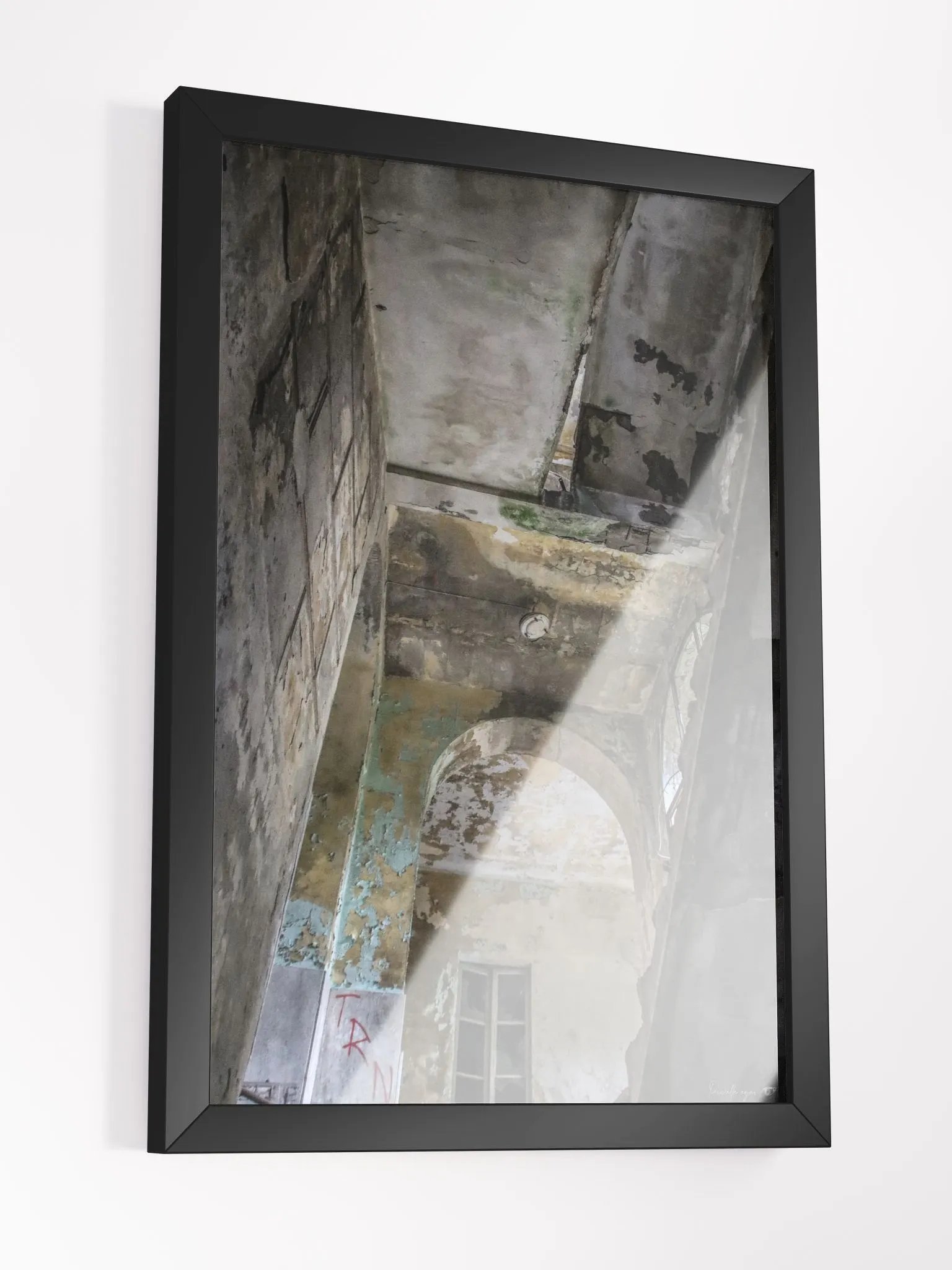 Print Fine Art - Fading Arches – Decay and Elegance in Abandoned Collegio-Urbex Italy product image (5)
