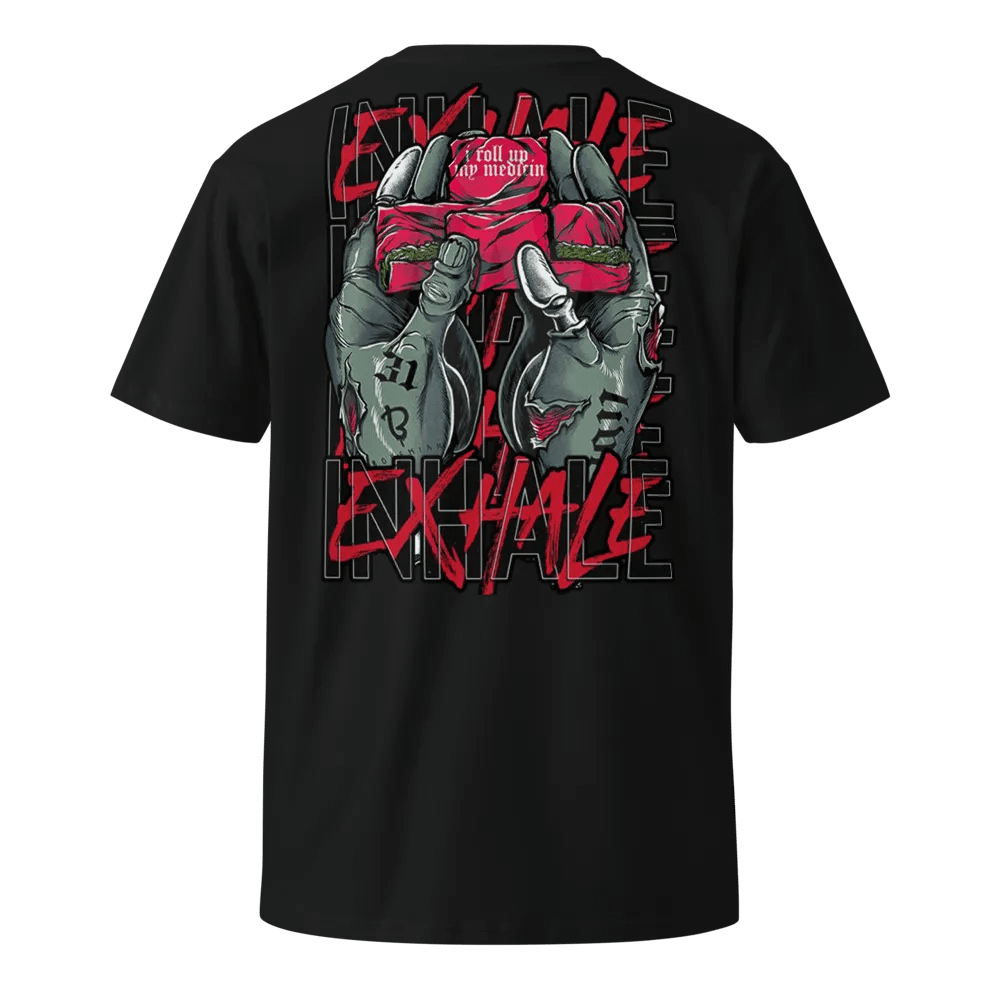 Inhale Exhale Unisex Premium T-Shirt product image (6)