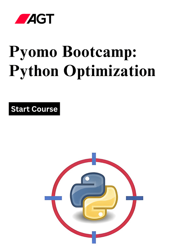 Pyomo Bootcamp: Python Optimization from Beginner to Advance product image (1)