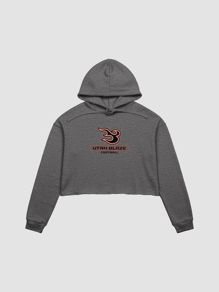 Utah Blaze Women's Crop Hoodie by Canvas product image (1)