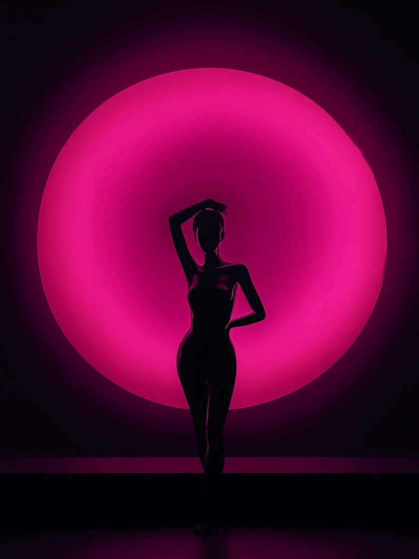 Radiant Silhouette Framed Poster product image (1)