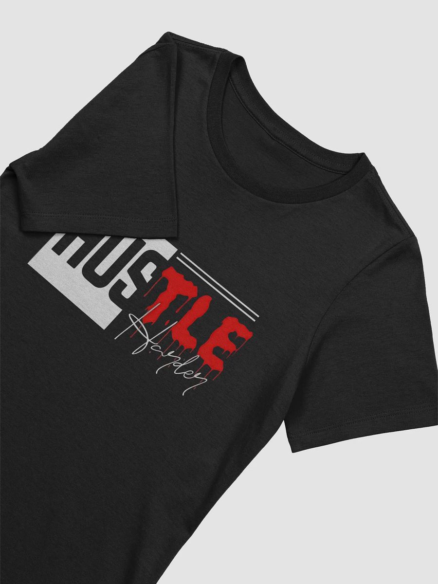 Women's Supersoft Relaxed-fit T-Shirt Hustle Black Red product image (3)