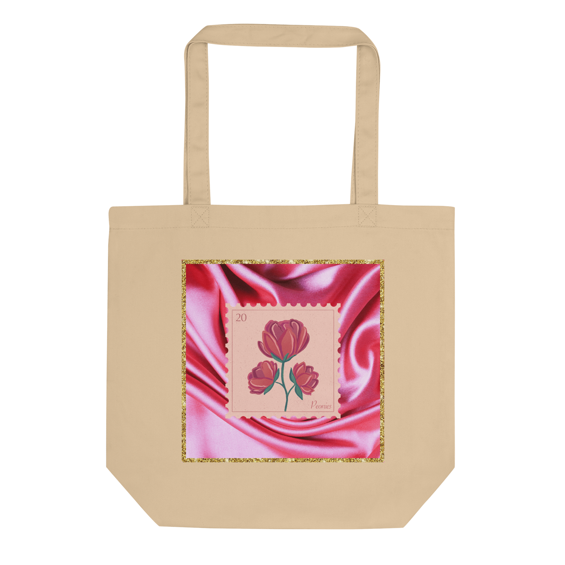 📮🌸 Glowlita "Love Letter Passport" Reversible Beach Tote product image (2)