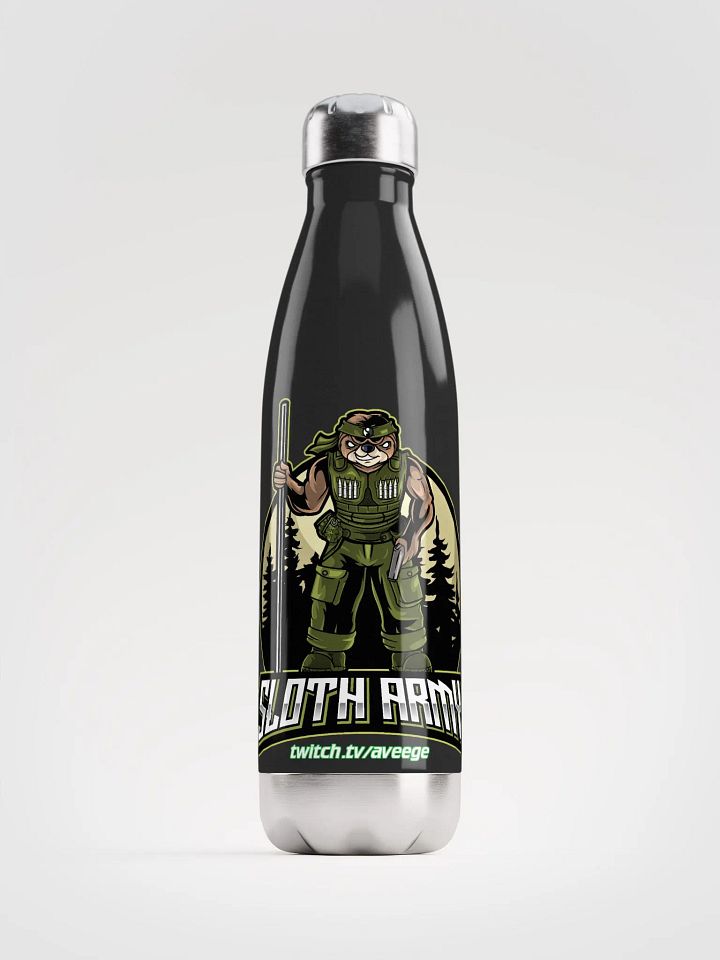 SlothArmy Steel Water Bottle product image (2)