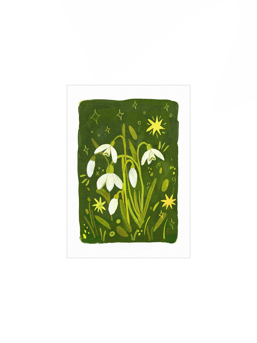Snowdrop Magic Print product image (2)