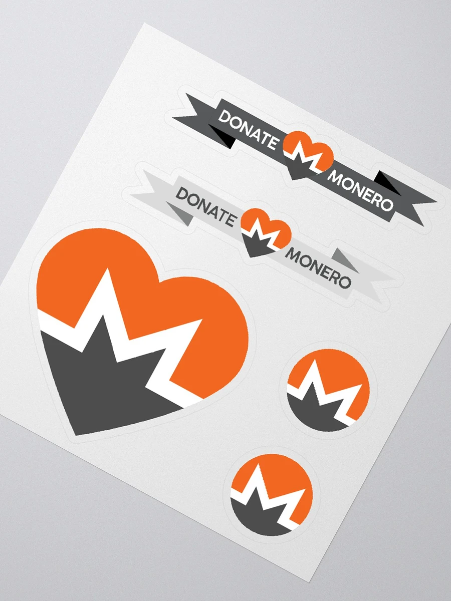 Donate Monero Stickers product image (2)