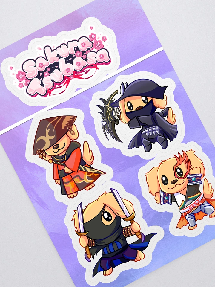 Ruby Melee Sticker Sheet product image (1)