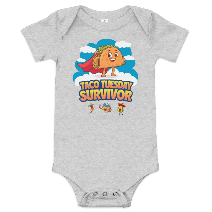 Super Taco Tuesday Baby Onesie Bella+Canvas (Baby) product image (4)