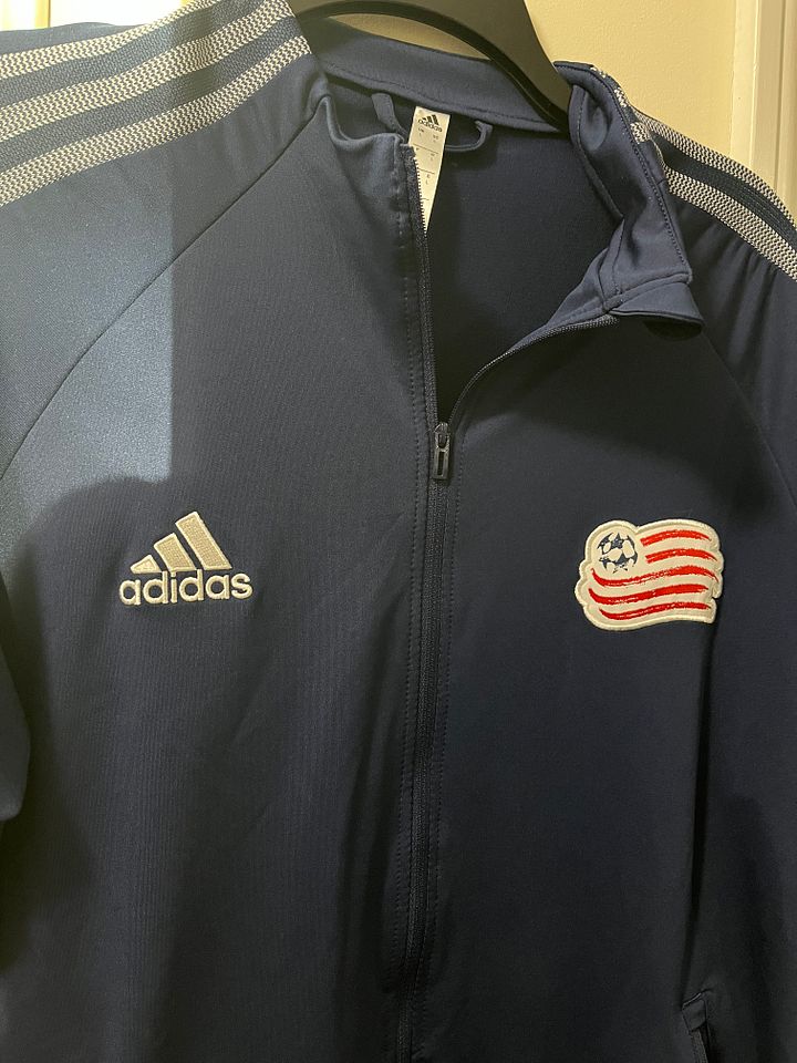 New England Revolution Adidas Zip Up Jacket Large product image (2)
