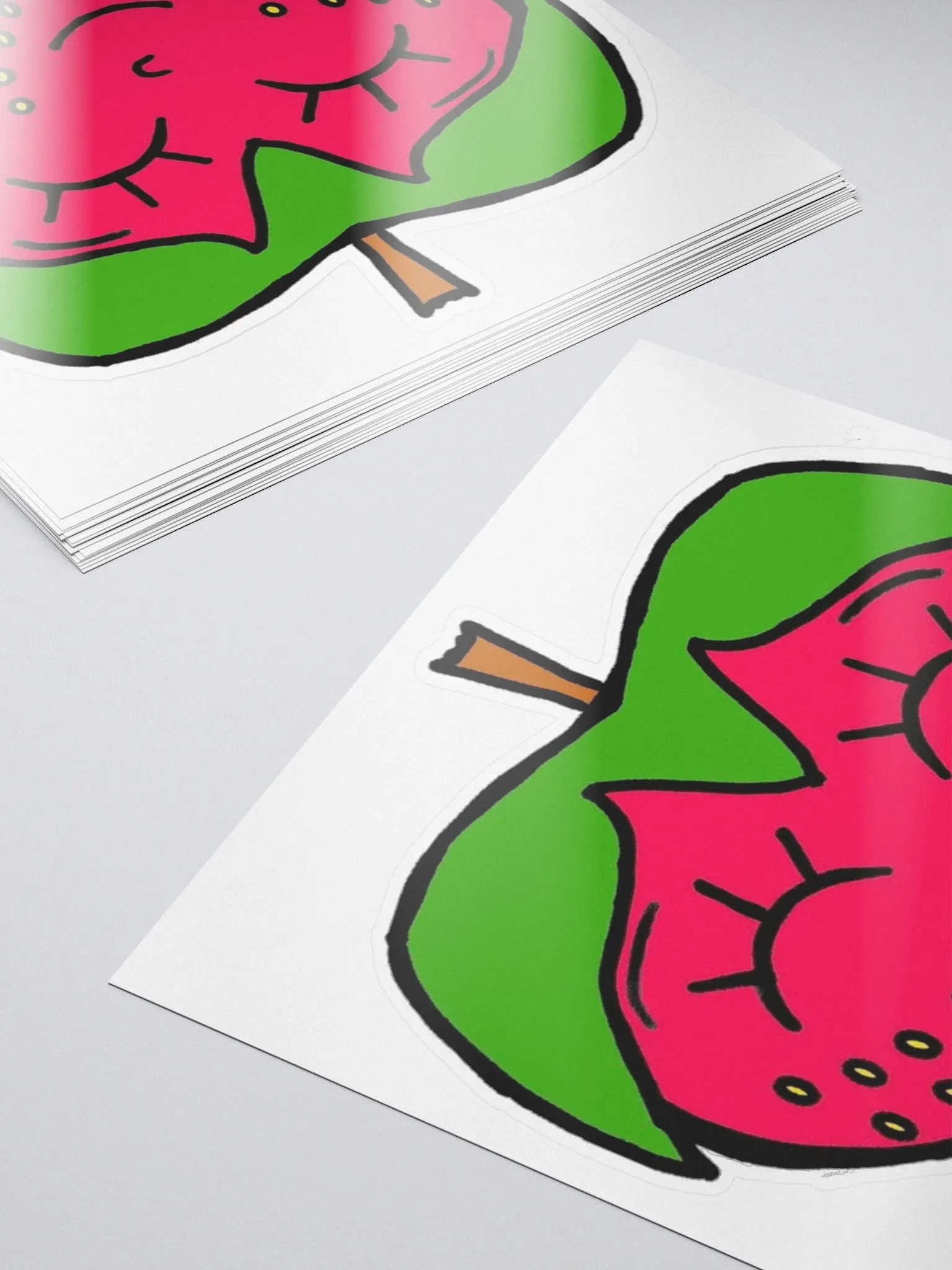 strawberry sticker product image (5)